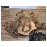Cosmetology Hairstylist Practice Head with Many Different Hair Styles