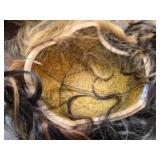 Cosmetology Hairstylist Practice Head with Many Different Hair Styles
