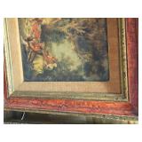 Pair of Antique Framed Genre Scene Prints