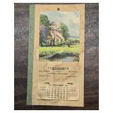 1931 Litchfield Produce Calendar & 1937 EF Pierson & Co. Calendar