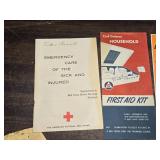 Early Civil Defense Literature for Fire and Nuclear Attack and War Rations Book
