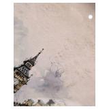 12x16 London Scenes Prints St. Pauls Cathedral of London & Big Ben