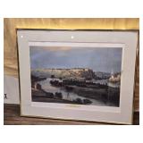 Fort Snelling Watercolor Print by John Casper Wild 1844