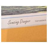 Lot of 3 Duck Related Prints - Sensing Danger Rhynard 1991 and 2 by Peter Moustakos