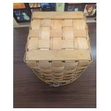 Large 14" x 11" Woven Basket with Square Bottom and Handles - Great Storage & Display