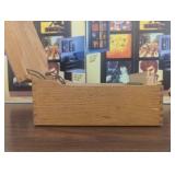 Lakota Made - Recipe/Index Holder/Organizer - Quality Wood with Metal Hinges