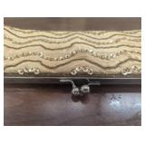 Chateau Clutch Purse - Golden Sequenced Dazzle