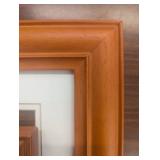 Set of 3 - Wooden Picture Frames - 2 medium - 1 small