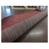 58" Upholstery Roll - Stylish Red Denim Like Material