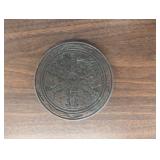 3 Brass Belt Buckles - Colt Revolvers, Oshkosh Trucks, Unknown