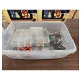 Bin of Jewelry - Hand Made ready to wear/sell - Kits and sets to build your own