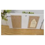 Set of 3 Small Faux Wreath Wall Decor