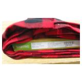 Red Black Buffalo Flannel Shirting Fabric