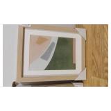 Set of 2 Small Art Deco Framed Prints