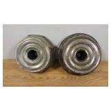 Set of 2 Vintage Bunt Cake Tins