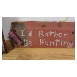 Set of 2 Hand Crafted Wall Decor/ Sign