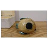 Wood Jewelry Box, Decorative Bird House, and Wood Carved Bird