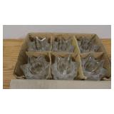 Set of 6 Tulip Style Candle Lamps