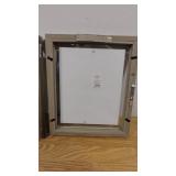 Set of 2 Natural Look 8" x 10" Picture Frames w/ Glass Insert-Some Scuffs