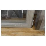 Set of 2 Natural Look 8" x 10" Picture Frames w/ Glass Insert-Some Scuffs