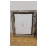 Set of 2 Natural Look 8" x 10" Picture Frames w/ Glass Insert-Some Scuffs