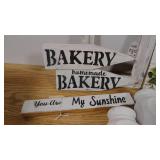 Farmhouse Style Crate with 11 Hand Crafted Decor