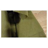 Lot of 4 Vintage Woolen Army Blankets-Various Sizes