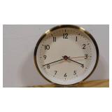 Brass Pedestal Table Clock Antique Finish - Hearth & Hand™ with Magnolia