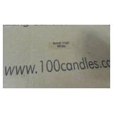 Lot of 48 2" Floating Candles Disc-36 Black- 12 White