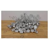 Lot of 81 Silver Star Name Tag Place Holders