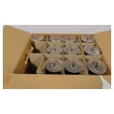 Lot of 10 Wine Glasses -12 Oz