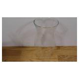 12" Glass Pillar Hurricane