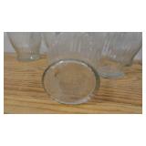 Lot of 7 Tulip Top 6.5" Flower Vases