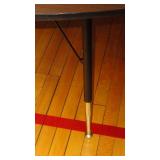 96"L x 39"W x 23.5" H Arched Brown Activities Table