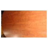 Oval Red Oak Office Table-71"L x 35.5"W x 30"H