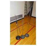 Set of 3 Mic Stands