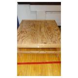 48" x 48" x 25" Raised Wooden Platform
