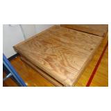 48" x 48" x 25" Raised Wooden Platform