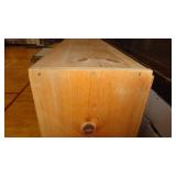 3 Tier Non Treated Wooden Shelving-48"W x 50"H x 11.5"W