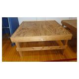 48" x 48" x 25" Raised Wooden Platform