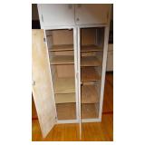 Large Gray Cabinet -85.5"H x 30"W x 24"D