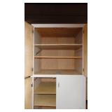 Large Gray Cabinet -85.5"H x 30"W x 24"D