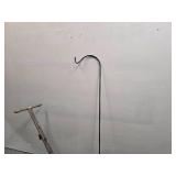 Hose reel - vintage push garden cultivator / plow - hedge shears - ~ 5