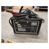 Sears 12 V Battery Charger - ~ 12 ft jumper cables - 1 - 13" 4-way lug wrench