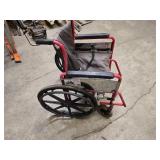 step stool, and wheel chair and 2 metal canes