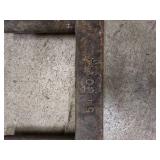 Vintage elevator pulley