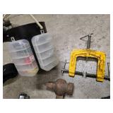 Husky tool belt and batch of misc tools