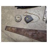 Husky tool belt and batch of misc tools