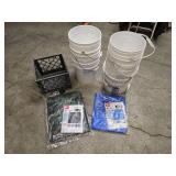 2 Tarps (1- camo medium duty 11