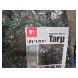 2 Tarps (1- camo medium duty 11